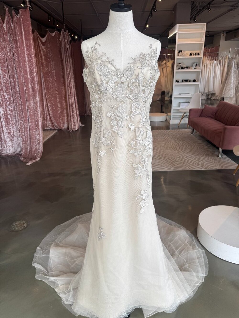 Liancarlo Bridal Gown - Style 6855, Size 14